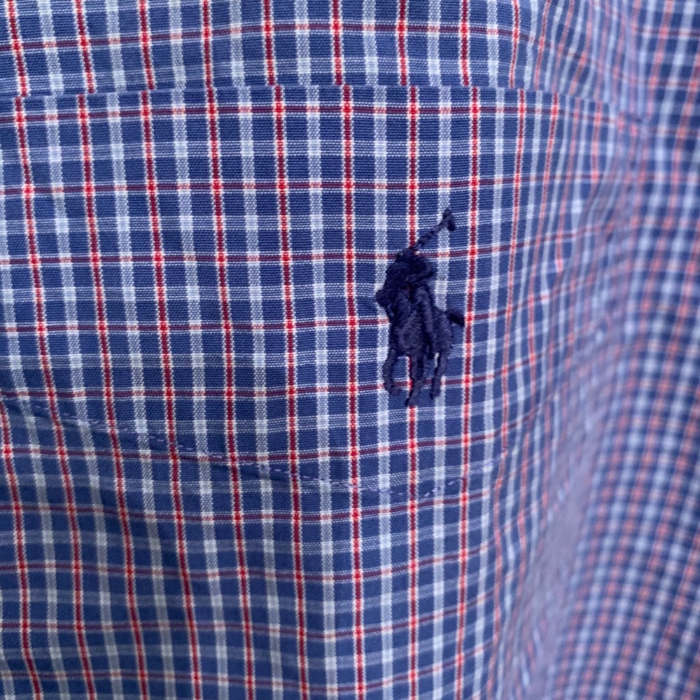 Big Men’s polo button down shirt